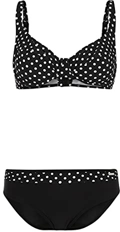 Lascana Damen Bügel-Bikini Raffungen, Verstellbare Träger, Große Größen