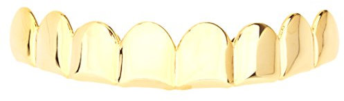 Grillz - Gold - One size fits all - TOP TEETH 8
