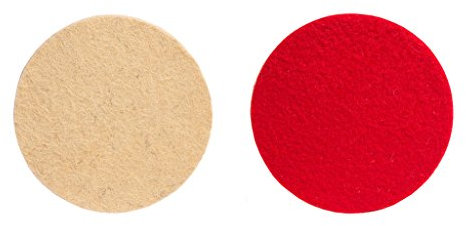 10 x Klett Filzscheibe Polierscheibee Schleifscheibe 125mm (TAR-POL-125-10)