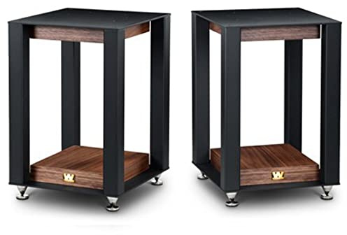 Wharfedale 43,2 cm hohe Lautsprecherständer für Linton-Lautsprecher, Paar, Walnuss