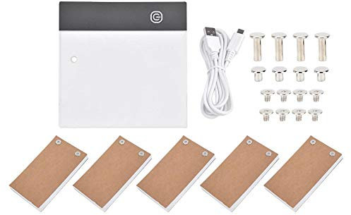 Handzeichnung LED Handzeichnung LED-Platine Tragbares Positionierungsloch USB Flip Book Kit Malutensilien Zeichenbrett (USB)(USB)
