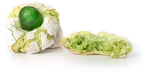Paste di Mandorla Artigianali al Pistacchio con Candito 1 Kg Dolciaria Fiorillo | Prodotto fresco | Paste sigillate singolarmente in monoporzione