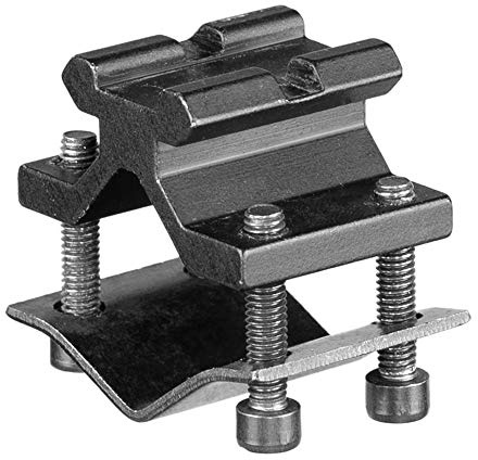 ACEXIER Taktische verstellbare Schiene 20mm Picatinny/W.eaver Laufringhalterungsadapter mit oberer Schienenhalterung für die Jagd Airsoft Zielfernrohr Taschenlampe