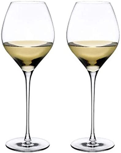 ZRDSZWZ Juego de 2 copas de vino tinto, exquisitas copas de cristal hechas a mano, adecuadas para fiestas de cumpleaños o Navidad (color: C)