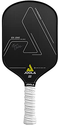JOOLA Ben Johns Hyperion CGS 14mm Pickleball Paddle - Textured Carbon Grip Surface Technology for Spin & Control with Added Power - Polypropylene Honeycomb Core Pickleball Racket