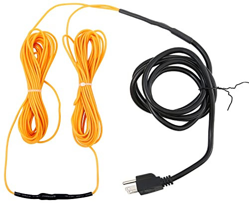 ANSIKE Erdheizkabel 25 Ft Elektrische Bodenwärmung Kabel Gewächshaus Pflanze Erdenheizung Kabel halten Erde warm für Erde, Garten, Frühbeet