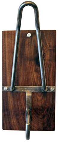 Genikeer Helmhalterung Wand Helmhalter | Wandmontage Helmständer | Jackenhaken Motorradhelm Halterung Wand | Fahrradhelm Halterung | Motorradhelmhalter Halter Jackenhaken