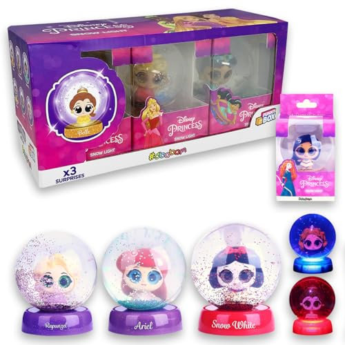 Sbabam FUNNY BOX Disney Princesse Neve Luminosa, 3 Pezzi Gadget Disney