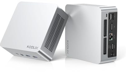 KODLIX Mini PC GD90, Core i9-12900HK(14C/20T, up to 5.0GHz), Mini Ordinateur 32GB DDR4 1TB SSD, HDMI/USB-C/DP, Wi-Fi6E, Bluetooth 5.2, RJ45 2.5 LAN, Triple 4K Display,Mini Computer