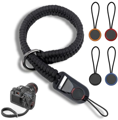 SULIUDAJI Correa De Mano Para Cámara De Fotos Para Liberación Rápida Paracord Cuerda Correa De Muñeca Para Cámara Réflex