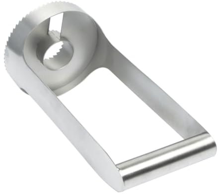 Generisch Ananasentkerner Ananasschneider Früchte Entkerner Obstentkerner Ananaskernentferner Entkerner Für Obstschneider Fruchtkernentferner Fruchtschneider 430er Edelstahl Silver