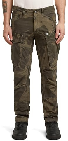 G-STAR Rovic Zip 3D Regular Tapered Byxor, Flerfärgad (Wren Gd Border Camo D02190-e277-h654), 30W / 30L
