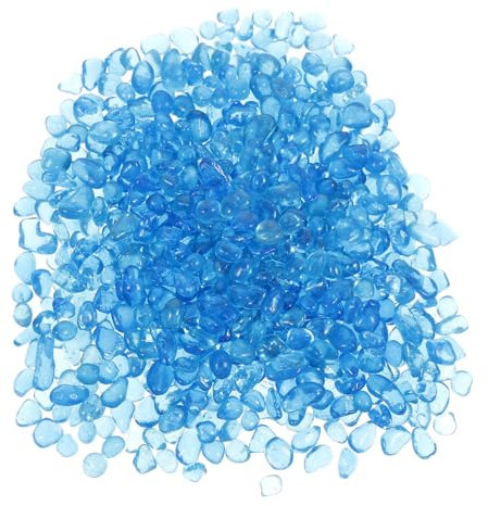 TOPBATHY Cuentas De Vidrio para Acuario Decoraciones para Peceras Sustrato De Vidrio para Maceta Adorno De Acuario Piedras De para Florero