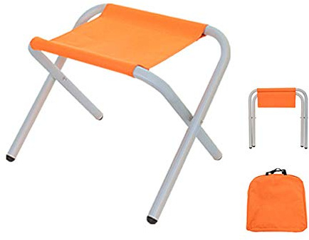 ZGHQHCDRH Campinghocker, Klappstühle for Camping im Freien, Tritthocker aus Aluminium for, Angeln, Picknick, Reisen und Wandern