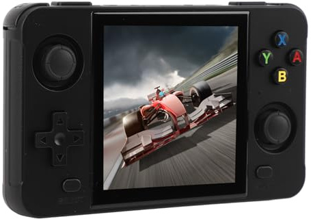 Generic Console de Jeu Portable, 60 Hz 4 Pouces écran IPS Scratch Fall 2,4 GHz Console de Jeu Vidéo Vidéo pour Intérieurs (Black)