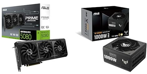 ASUS Carte Graphique PRIME-RTX5080-O16G + Alimentation TUF-GAMING-1000G