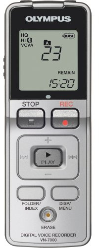 Olympus VN-7000 Digital Voice Recorder 142645 (Silver)
