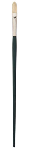 Winsor & Newton 5976706 Winton Filbertpinsel- Nr.6- 11 mm, für Ölfarbe, Acrylfarbe und Alkydfarbe