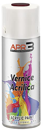 APR3 S4008012 - Smalto Acrilico Spray Multiuso, Marrone Rosso, 400 ml, 1 Pezzo