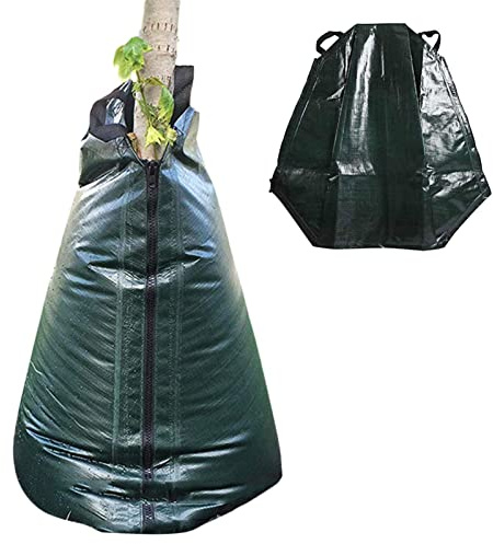 Hearthrousy Baumbeutel Bewässerungsbeutel für Bäume zur Langzeit Bewässerungssysteme mit Langsamer Abgabe Baum Gießbeutel 20 Gallonen Wassersack UV beständigem Planzungsung für heiße Sommer