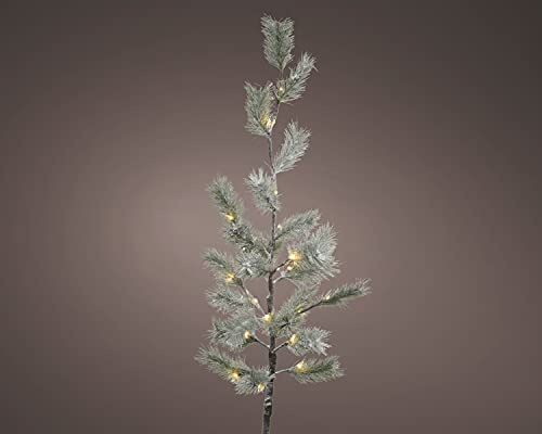 LED Tannenzweig Schnee 120cm 26L