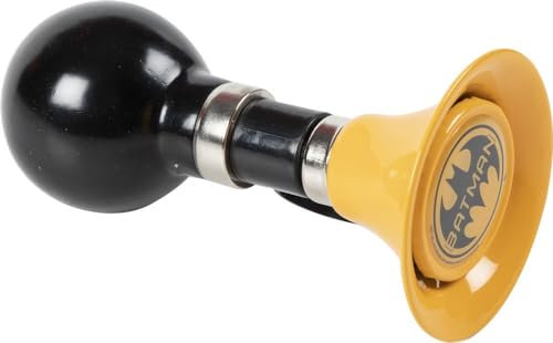 Tataway Babyrad, Trompete, Batman, Fledermaus, Superheld, DC Comics, schwarz-gelbes Fahrrad