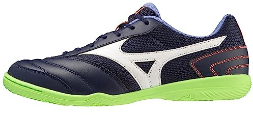 Mizuno MRL Sala Club Chaussures de Futsal Unisexe, Soirée Bleu Blanc, 45 EU