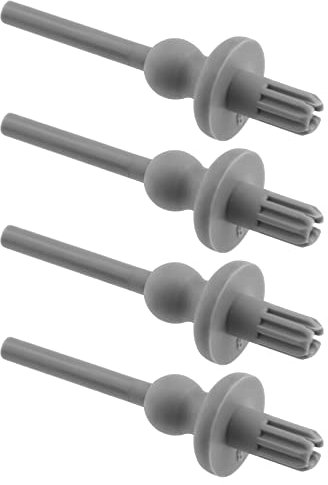 VGOL 4pcs Clips Estante Trasero Coche 1122014 Compatible con Fiesta Mondeo MK3 2000-2007 de Plástico para Estante de Paquetes Bandeja Correa Cadena Clips Fijos