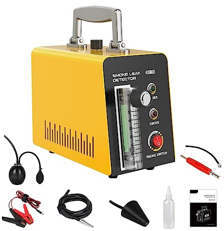 LUTIFIX EVAP-Rauchlecksucher, Kfz-Lecksucher Diagnose-Vakuum-Lecksucher Tester Pipeline-Kraftstofflecksucher für 12-V-Fahrzeuge (SDT 103) kfz nebelmaschine kfz lecksucher Nebel