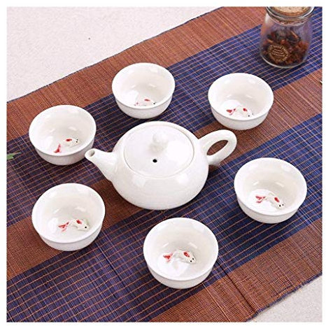 Service à thé en céramique orientale, théière chinoise, tasse à thé en porcelaine céladon, service à thé, théière, verres en céramique, service à thé Kung Fu de Chine, tasse en céramique, cadeau chino