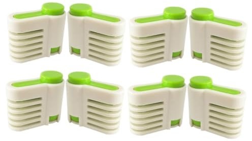 Amosfun 2sets DIY Cake Leveler Toast Baking Utensil Fixator Cake Leveler Small Lightweight Dishwasher Safe 4pcs*2