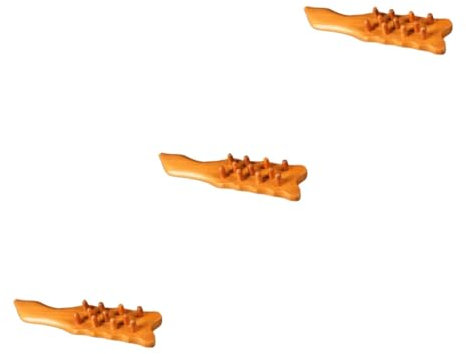 Beavorty 3 Pièces Peigne à cheveux pour femmes skincare skin care peigne à cheveux naturels Outil de massage du cuir chevelu peigne à cheveux en bois peigne en séquoia Bambou Yellow