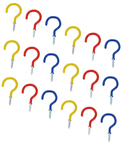 OKUMEYR Pièces crochet clou cintres en fil de fer cintres de plafond crochet plafond de s de en alliage s de pour paniers de plantes