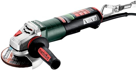 metabo Winkelschleifer WEPBA 20-125 Quick DS BL, 2000 W Flex, 125 mm | Bürstenloser Motor, Paddle-Schalter, M-Quick, Autobalancer, inkl. Schutzhaube, VibraTech Handgriff & Staubfilter