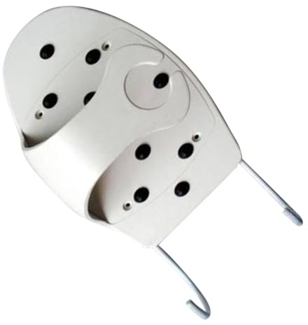 TOYANDONA Support Mural Métallique pour Fer et Planche à Repasser Organisateur de Rangement Compact et Robuste pour Maison Facile à Installer et Nettoyer Adapté pour Salle de Lavage et