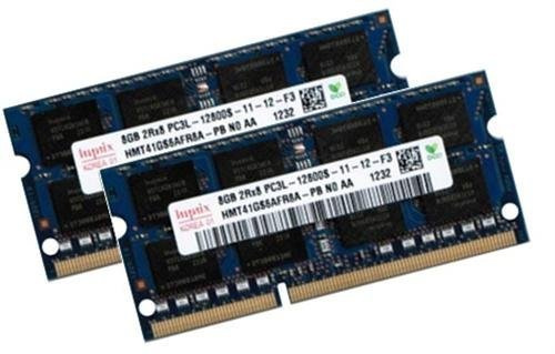 Hynix - Memoria RAM de doble canal (DDR3-1600, SO-DIMM, 2 x 8 GB, 204 pines, 1600 MHz, PC3-12800S, CL11)