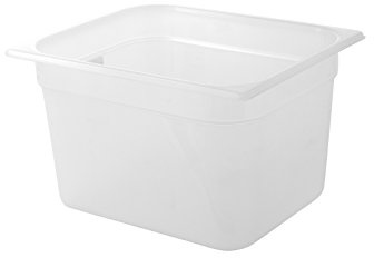 Mori 2 A bpp12200 Gastronorm Pp, 1/2 GN, H200, trasparentebianco