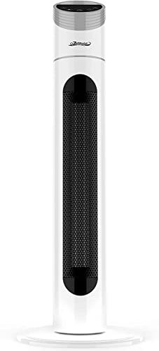 OZEANOS Termoventilatore, Stufa elettrica a torre PTC 2-in-1, termoventilatore elettrico 1000W/2000W con telecomando, display a LCD, timer programmabile a 12 ore