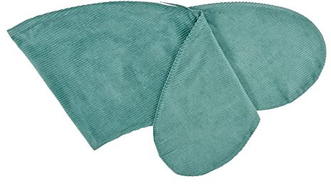 KraftKids Stillkissenbezug Cord Breitcord Mint, Stillkissenüberzug Länge Außenkante 190 cm, Stillkissenhülle mit Liebe handgefertigt in der EU
