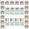 AhfuLife 24 Sheets Welsh Flag Tattoos for St David's Day Party Decorations, Welsh Temporary Tattoo Transfer Stickers for Six Nations Rugby Euro Football World Cup Fan Party Decorations