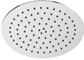 CHRIS BERGEN Wassersparende Kopfbrause - Duschkopf wassersparend - Durchmesser: 25 cm - in Chrom