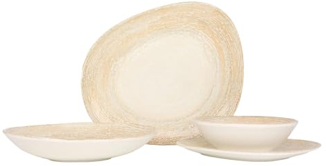 Bonna Juegos de vajilla - Patera - 24 piezas - 6 Personas - Porcelana