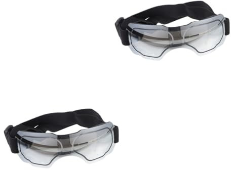 BESPORTBLE 2stücke Hundebrille Für Kleine Hunde Uv-Schutz Windschutz Verstellbare Sonnenbrille Für Outdoor-aktivitäten Stylisches Accessoire Für Hunde Mit Sicherem Sitz Für Fahrten Und