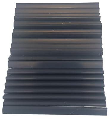 NG NICCOLAI CLIPS FINECORSA VARI COLORI PER STRISCE FRANGIVIOSTA ALTEZZA 19 CM (CONFEZIONE 20 PZ) (GRIGIO)