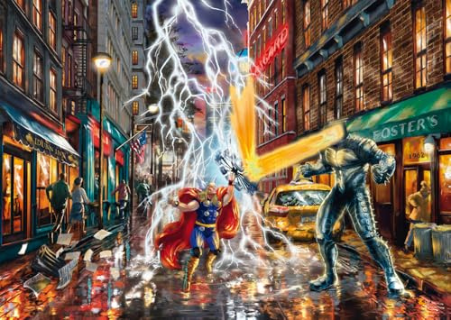 Schmidt Spiele 58433 Thomas Kinkade, Thor, 1000 bitar pussel, flerfärgad