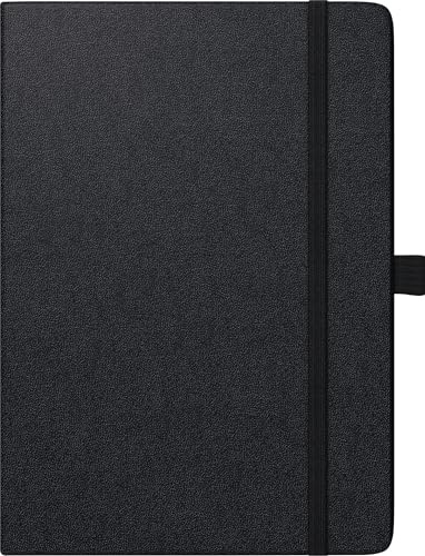 BRUNNEN Buchkalender Kompagnon Mod. 764 66 '26 | A5, Kunststoff, schwarz