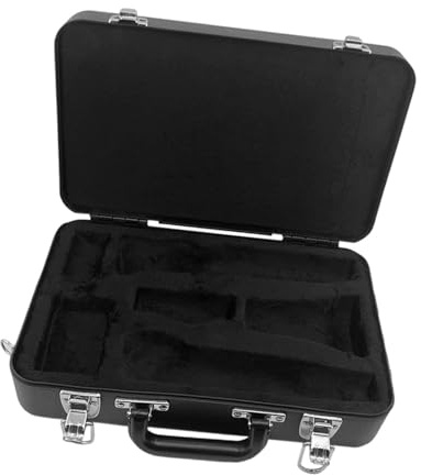 Colcolo Klarinette Tragetasche Klarinette Beutel Instrument Rucksack tragbarer Staubwiderstand mit Abteilen Gig Bag Clarinet Box