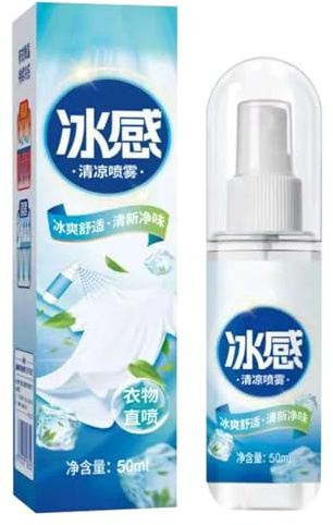 Spray Di Raffreddamento, Per Il Corpo Spray Di Raffreddamento, Per La Pelle Rinfrescante, Freschezza Di Lunga Durata, Sensazione Rilassante, 50 Ml/100 Ml, Per Campeggio In Campeggio Per