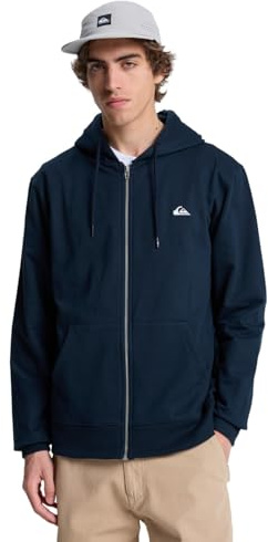Quiksilver Basic - Sudadera con Capucha y Cremallera para Hombre Joven