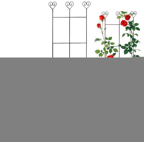 Treillis pour - Support d'extérieur pour grimpantes de Jardin | Support avec poteaux en métal, décoration extérieure intérieure pour Lierre Roses domestiques Monstera Pothos